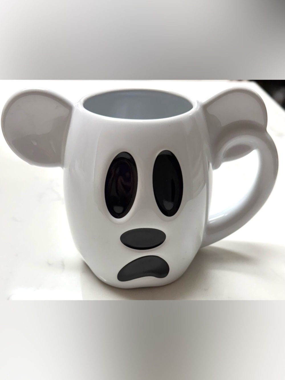 RARE Disney Parks 2018 Halloween Mickey Mouse Ghost Boo To You Coffee Mug NEW
